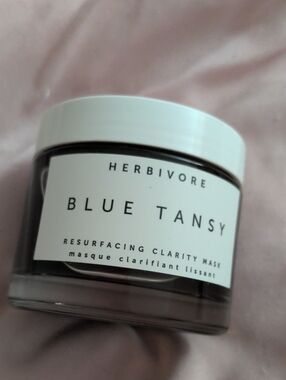 Herbivore Blue Tansy Resurfacing Clarity Mask - White Jar